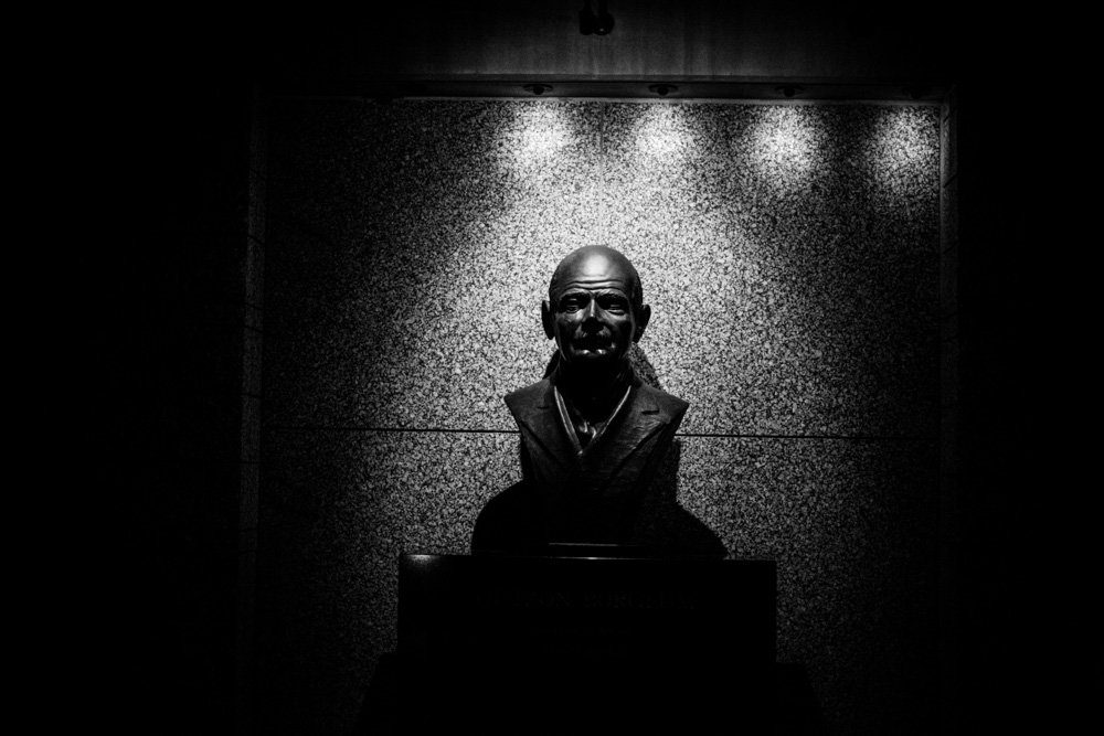 Gutzon Borglum, Mount Rushmore's sculptor