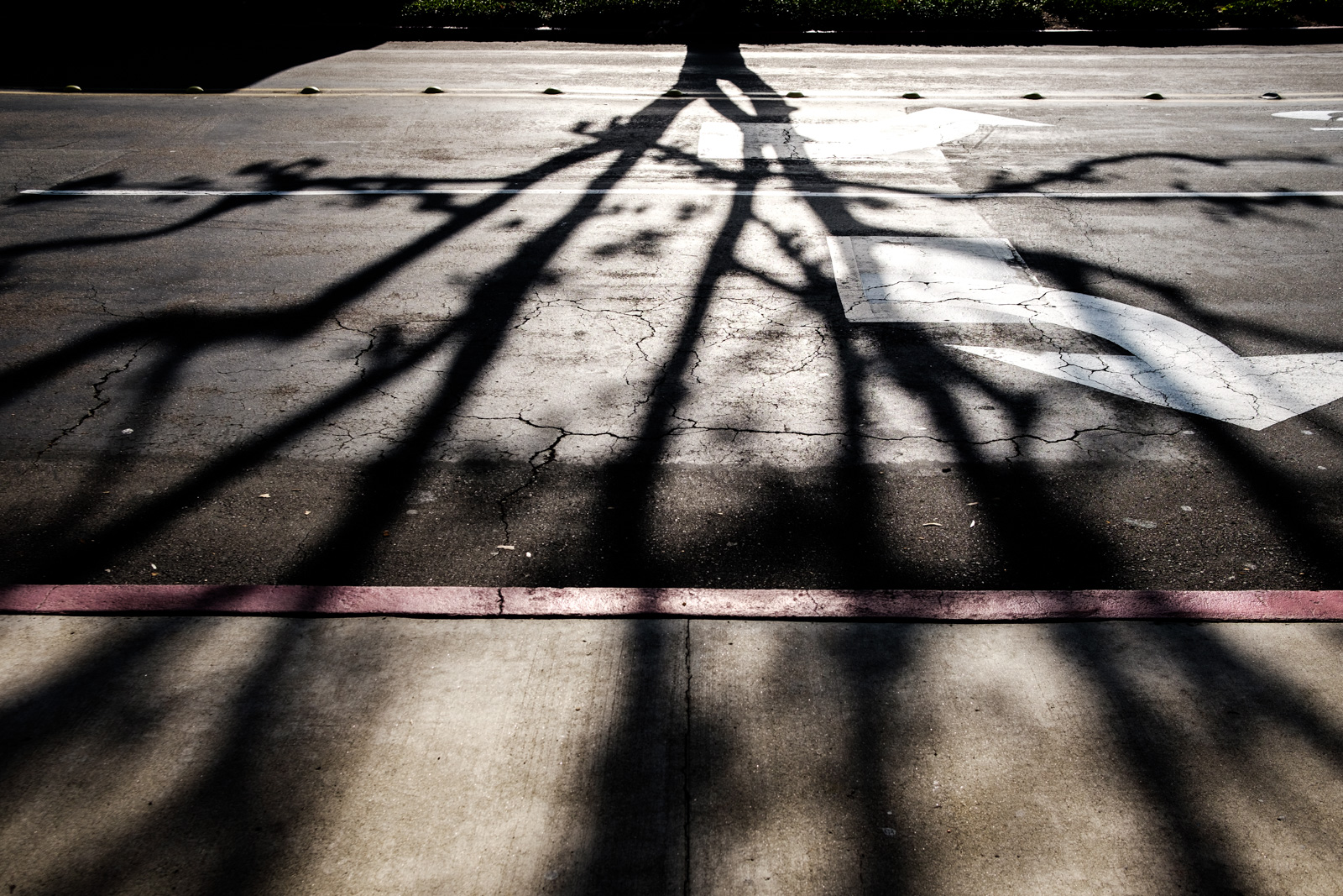 Catching a break, somewhere in California.