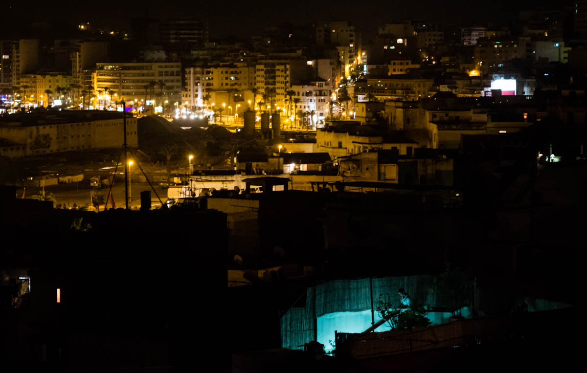 New city from the medina: Tangier, Morocco