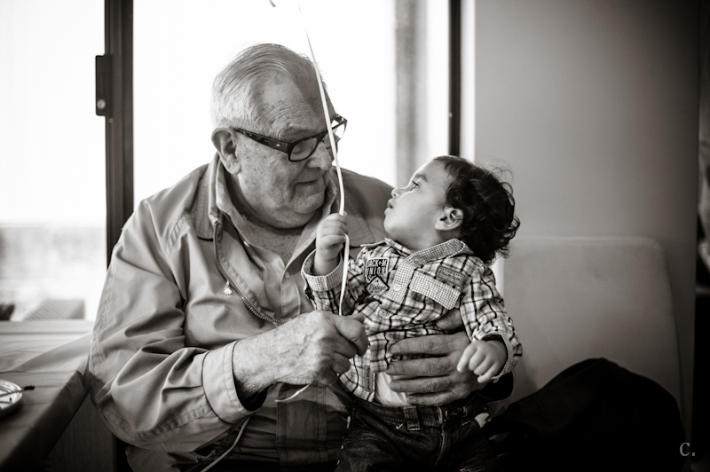 Kai and great-grandad