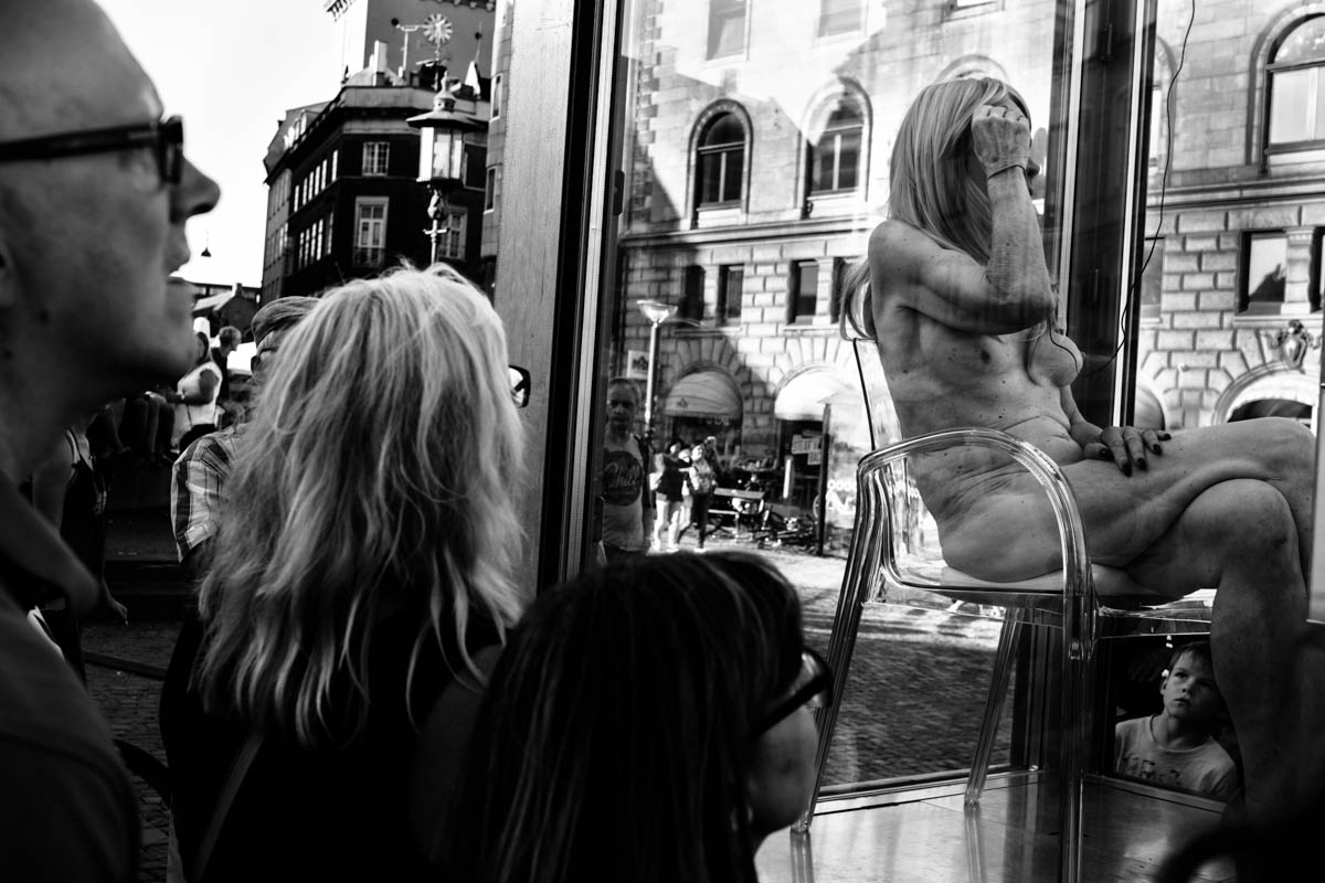 A part of artist Dries Verhoeven's Ceci N'est Pas... A commentary on our increasing fixation with youthfulness in an ageing society.