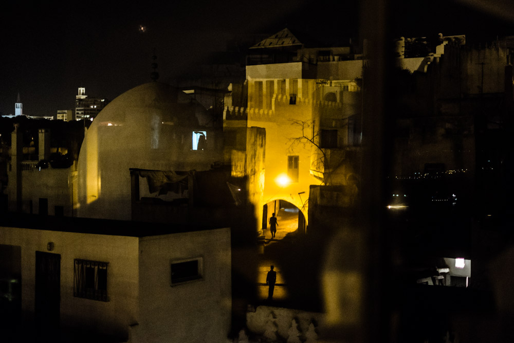 Tangier by night. Morocco, September 2013