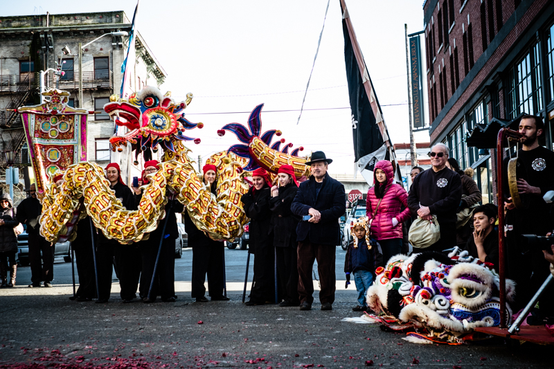 Mythical harbingers of prosperity wait in the wings