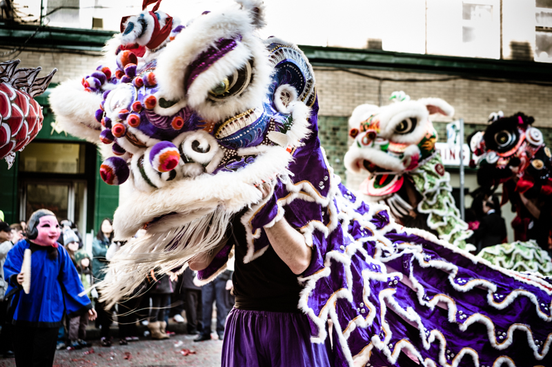 Lion dance