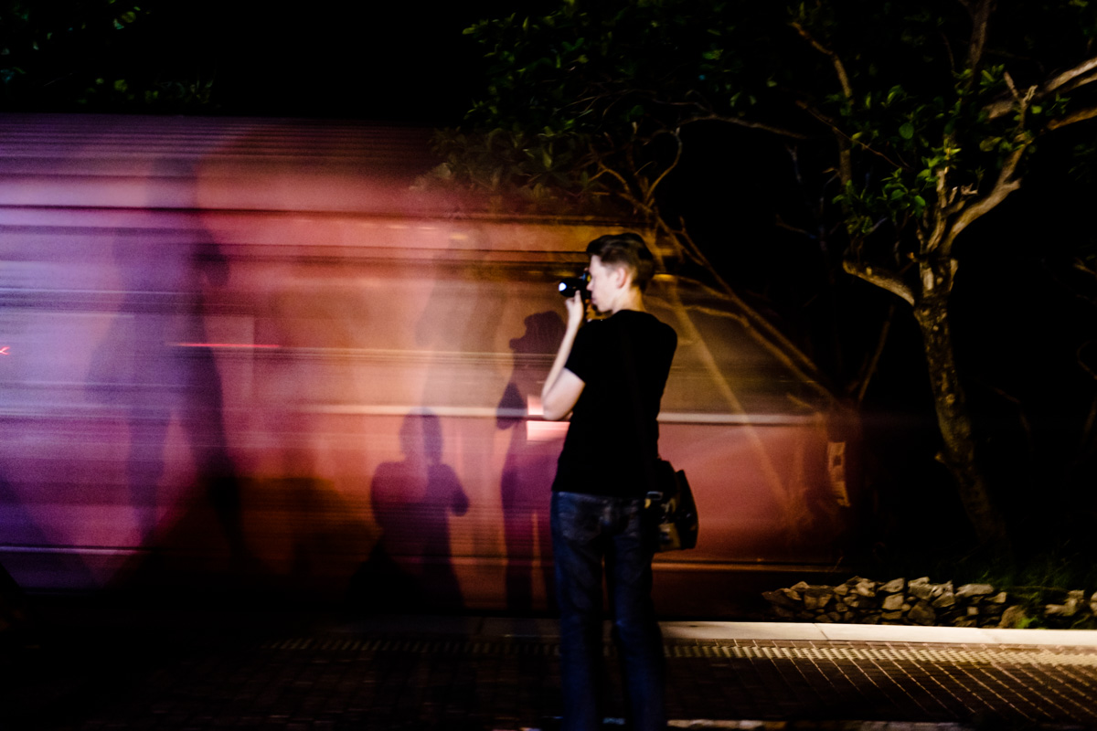 Finding novel ways to insert myself into my own pictures.