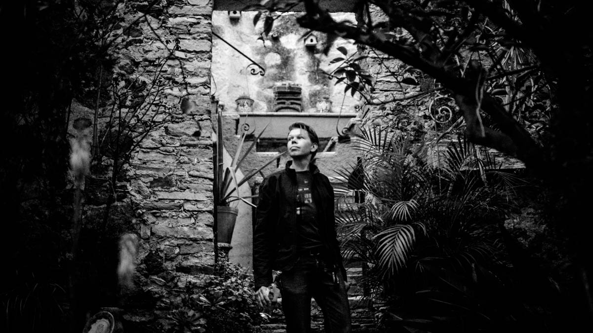 The other side of the hacienda's garden where all these pictures were made.